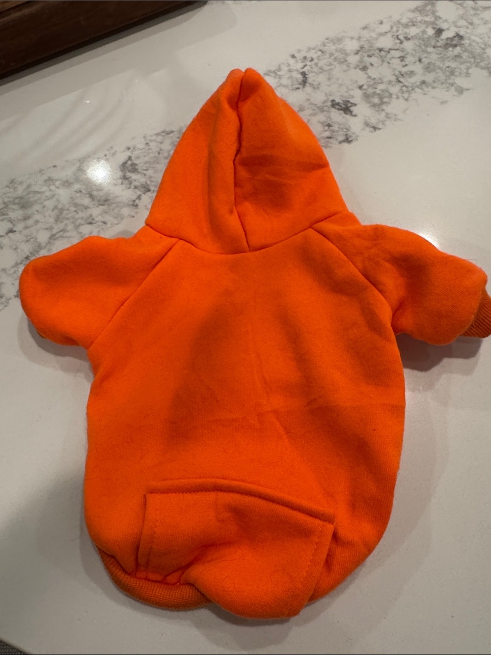 Small dog fleece hoodie